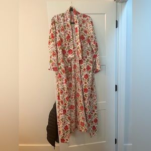 Something navy long shirt